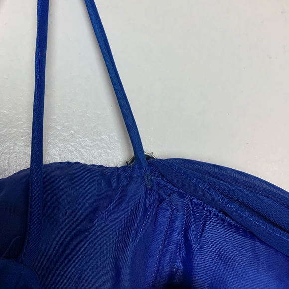 Blue Short Prom Dress - Picture 6 of 10